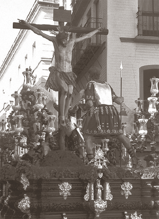 El Cristo del Desamparo y Abandono, del Cerro del Águila. Martes Santo de 2005.